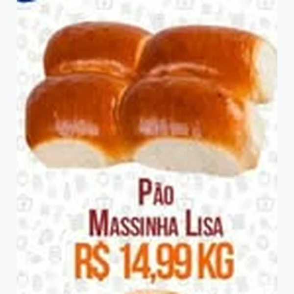 Pão Massinha Lisa