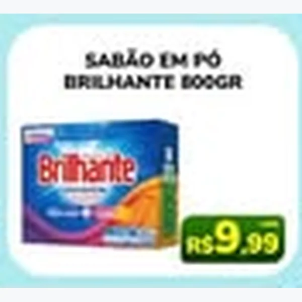 Sabão em Pó Brilhante 800 g