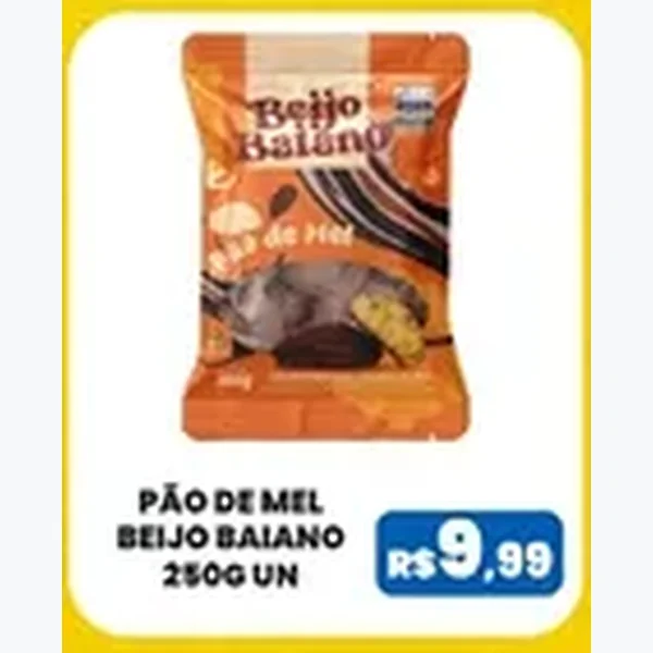 Pão de Mel Beijo Baiano 250 g