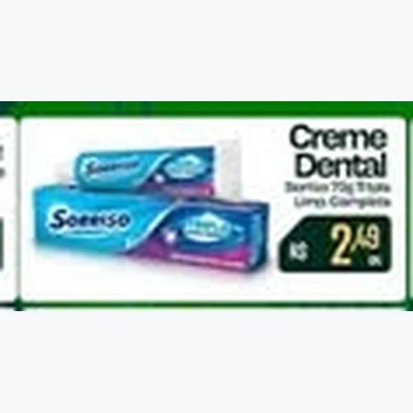 Creme Dental Sorriso 70 g