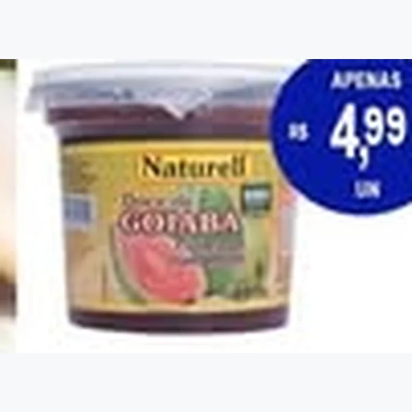 Recorte do encarte de Doce Naturell 400 g