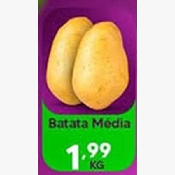 Recorte do encarte de Batata Média