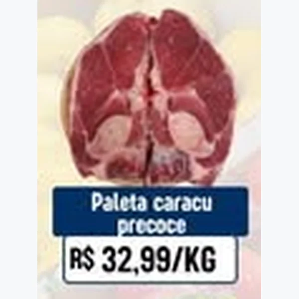 Recorte do encarte de Paleta Caracu Precoce