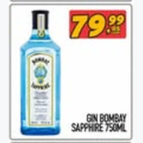 Gin Bombay Sapphire 750 ml