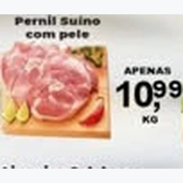 Pernil Suíno com Pele