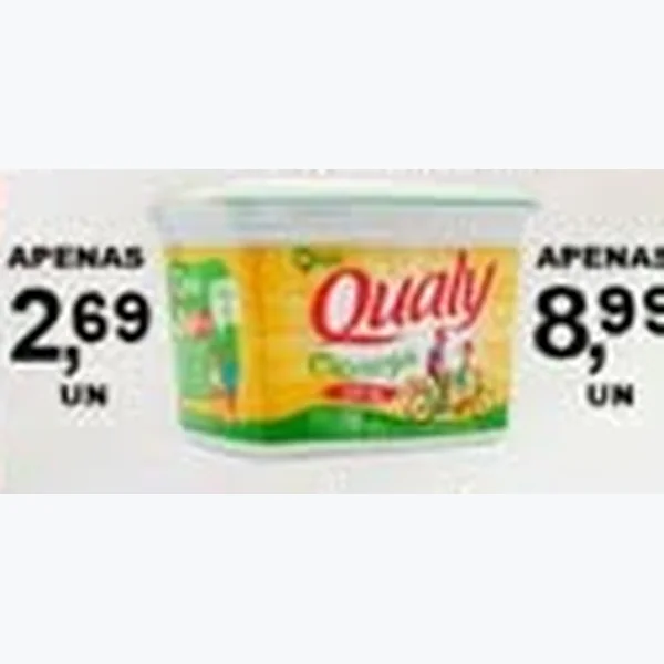 Recorte do encarte de Margarina Qualy 500 g