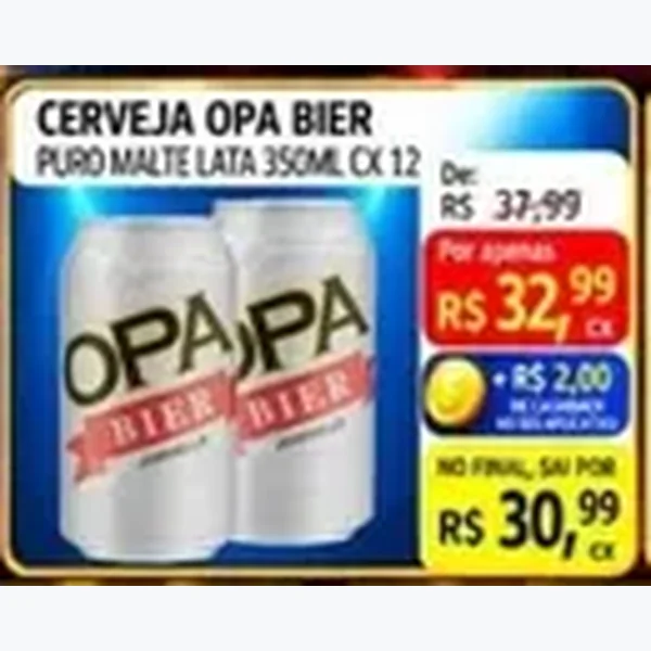 Cerveja Puro Malte Opa Bier 12 un × 350 ml