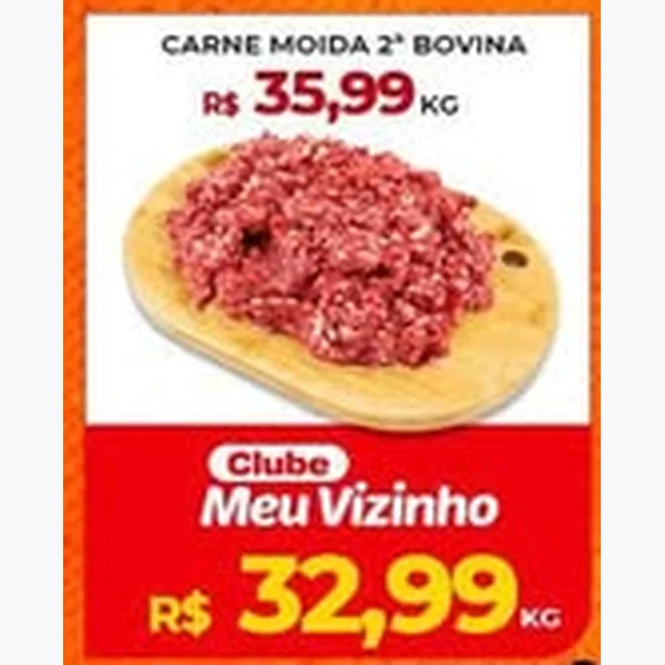 Carne Moída 2ª Bovina