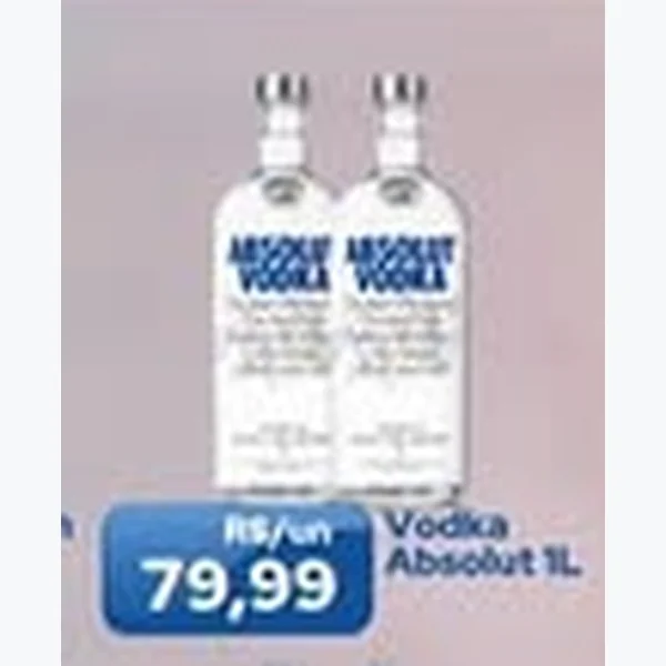 Recorte do encarte de Vodka 1 L
