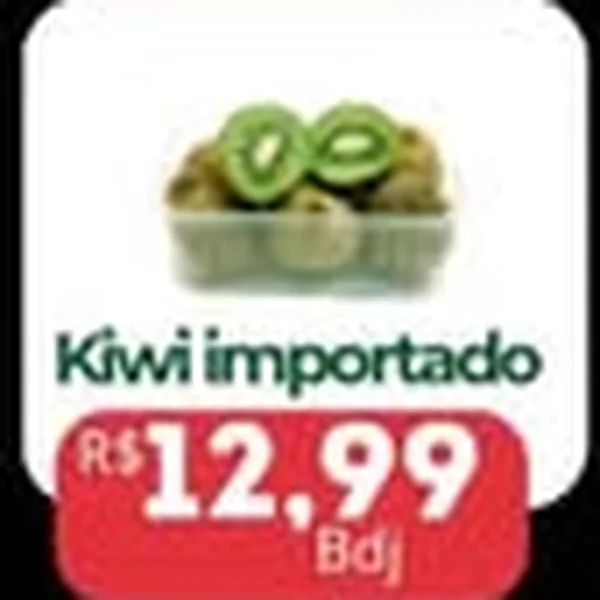 Recorte do encarte de Kiwi Importado