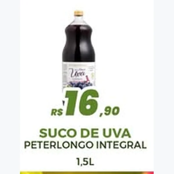 Suco de Uva Integral Peterlongo 1,5 L