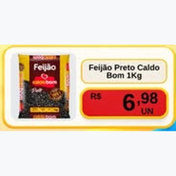 Feijão Preto Caldo Bom