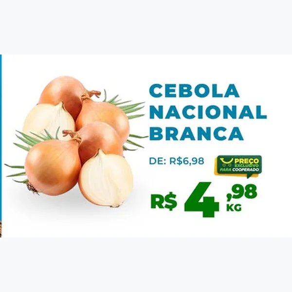 Cebola Nacional Branca