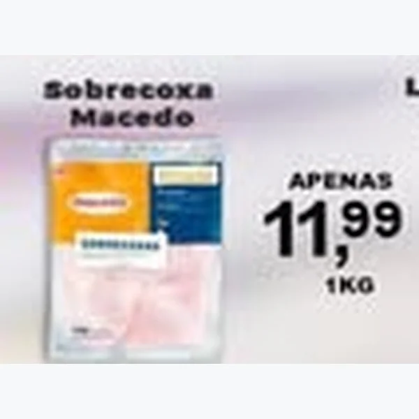 Recorte do encarte de Sobrecoxa Macedo