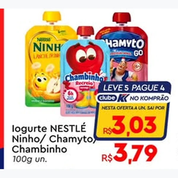 Iogurte Ninho Nestlé 100 g