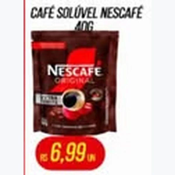 Recorte do encarte de Café Solúvel Nescafé 40 g