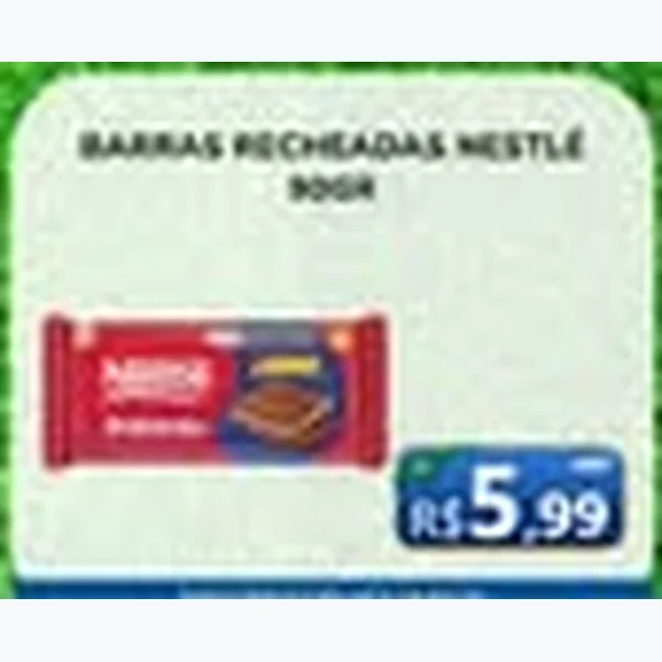 Barras Recheadas Nestlé 90 g