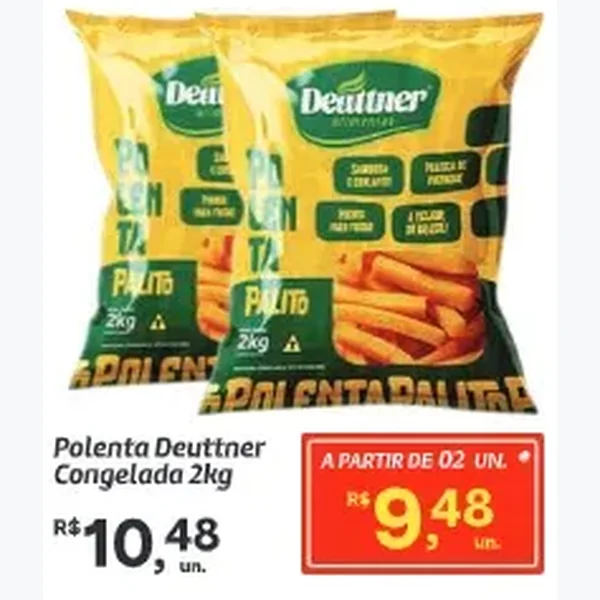 Polenta Congelada Deuttner 2 kg