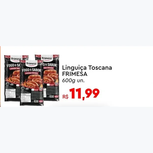 Linguiça Toscana FRIMESA 600 g