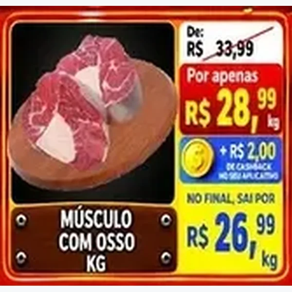 Recorte do encarte de Músculo com Osso