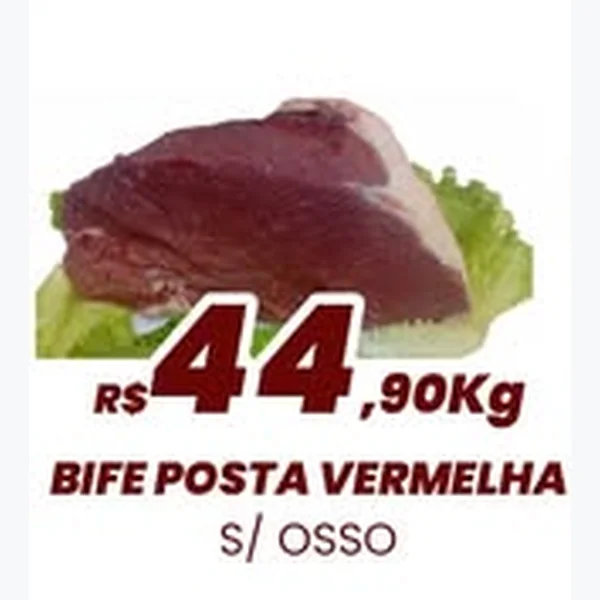 Bife Posta Vermelha sem Osso