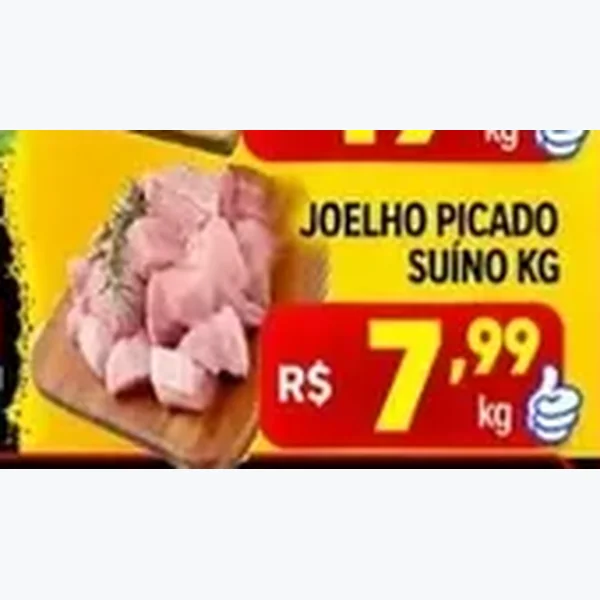Joelho Picado Suíno