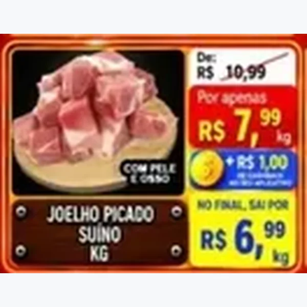 Recorte do encarte de Joelho Picado Suíno
