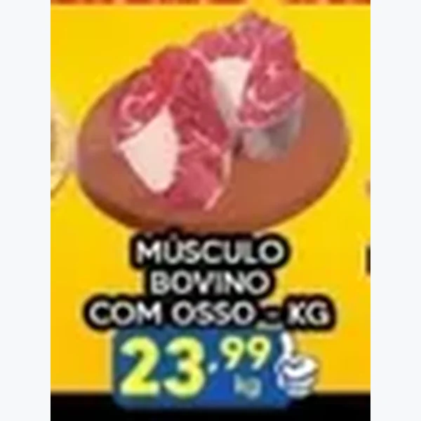 Músculo Bovino com Osso
