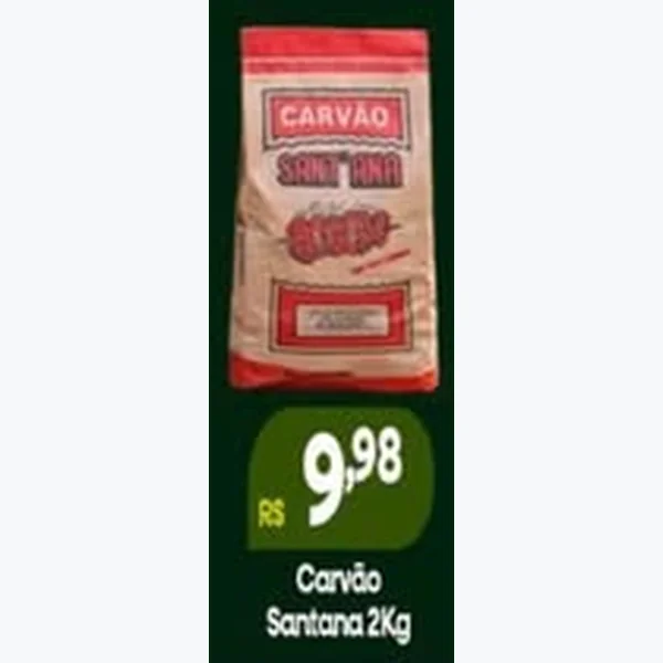Carvão Santana 2 kg