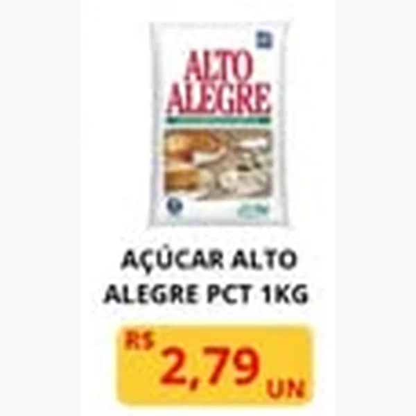 Açúcar Alto Alegre 1 kg