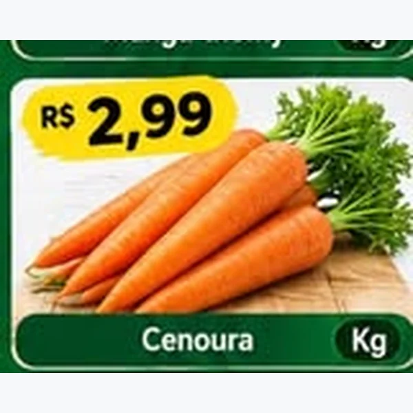 Recorte do encarte de Cenoura