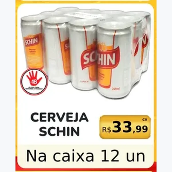 Cerveja Schin 12 un