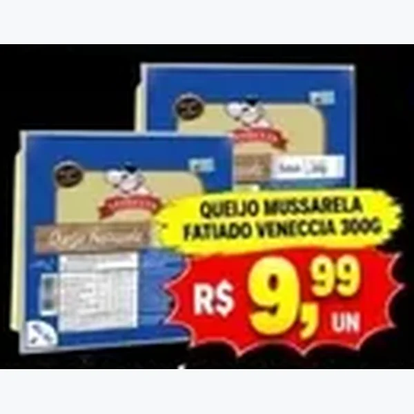 Queijo Mussarela Fatiado Veneccia 300 g