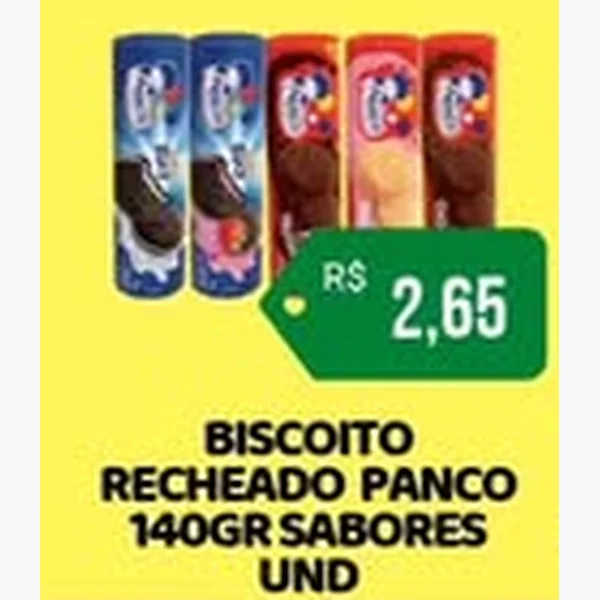 Biscoito Recheado Panco 140 g