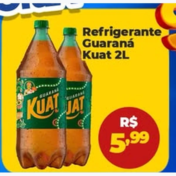 Refrigerante Guaraná Kuat 2 L