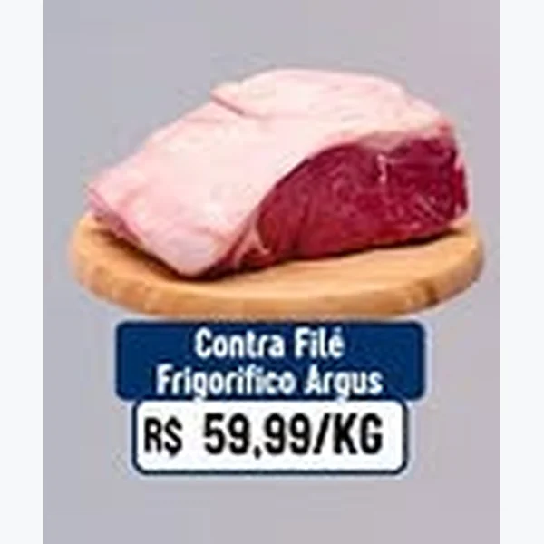 Recorte do encarte de Contra Filé Frigorífico Argus