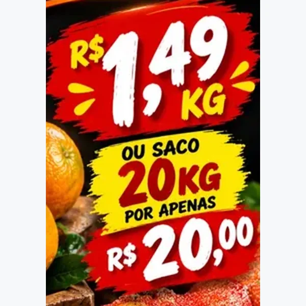 Laranja Pera 20 kg