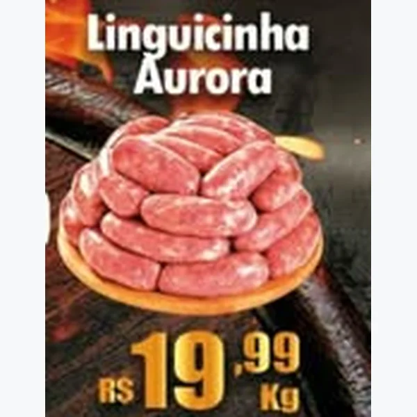 Recorte do encarte de Linguicinha Aurora
