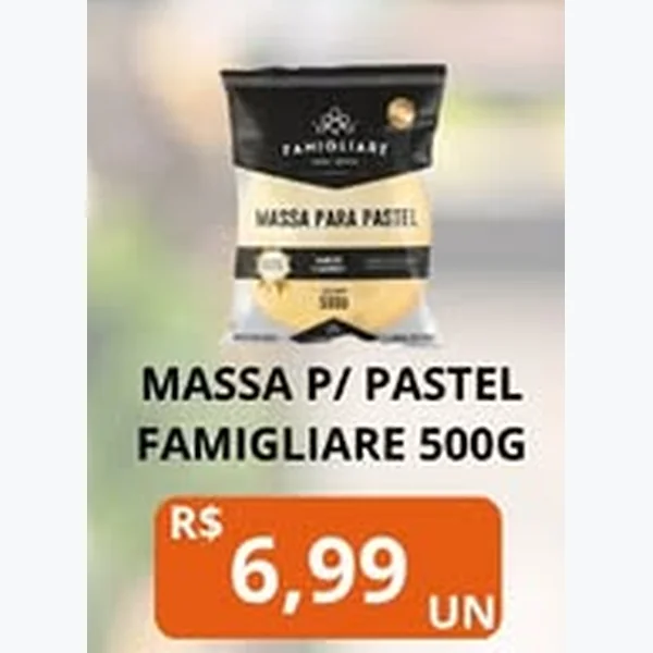 Massa para Pastel Famigliare 500 g