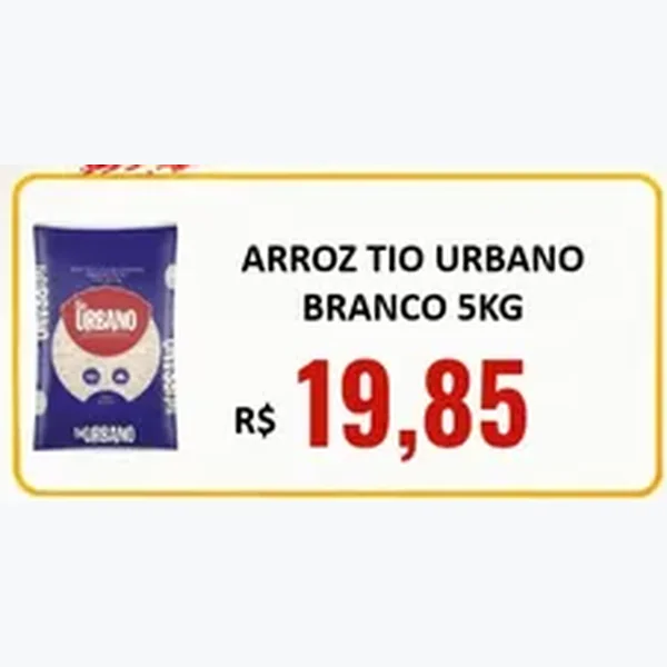 Arroz Branco Urbano 5 kg