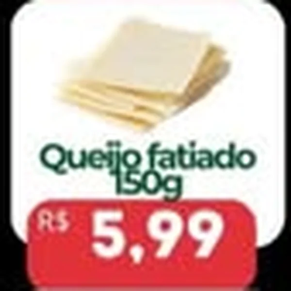 Recorte do encarte de Queijo Fatiado