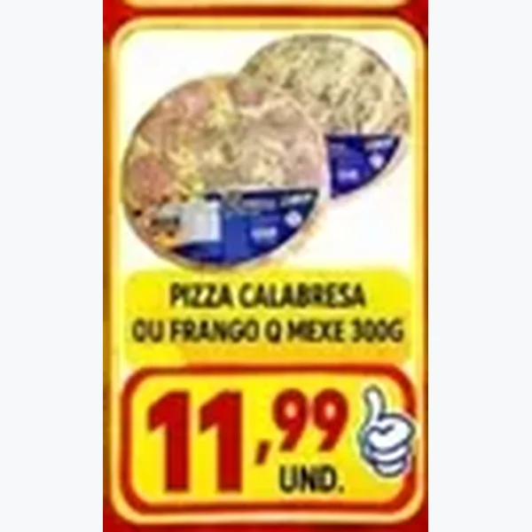 Pizza Frango Q Mexe 300 g