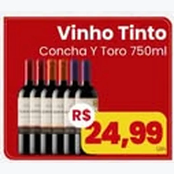 Vinho Tinto Concha Y Toro 750 ml