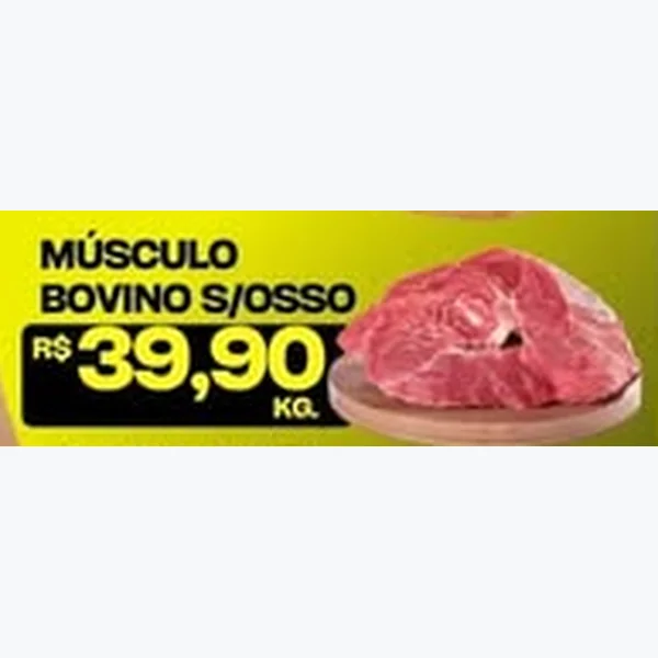 Músculo Bovino S/osso