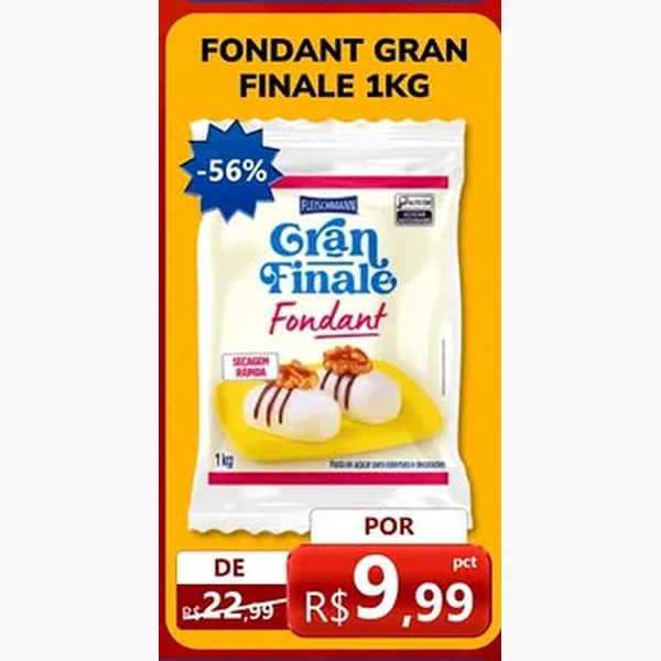 Fondant Gran Finale Fleischmann 1 kg