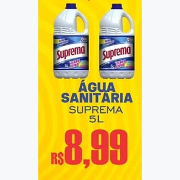 Água Sanitária Suprema 5 L