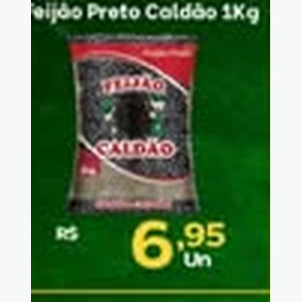 Feijão Preto Caldão 1 kg
