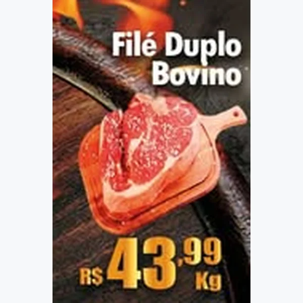 Filé Duplo Bovino