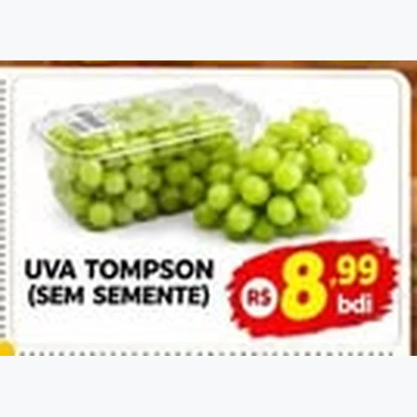 Uva Thompson (sem Semente)
