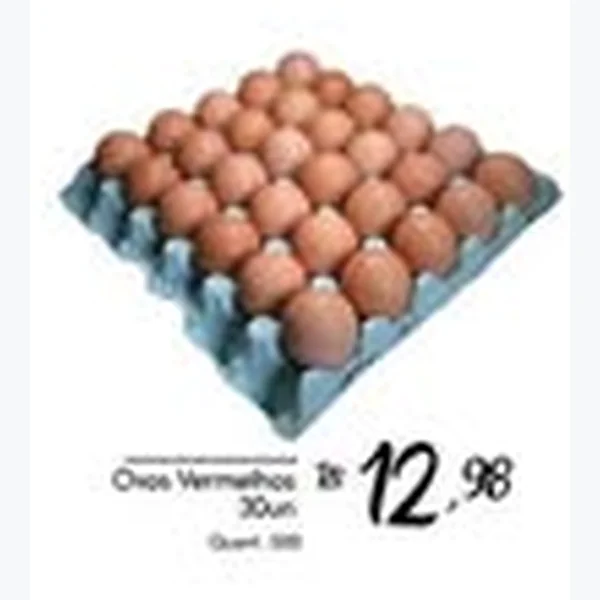 Ovos Vermelhos 30 un